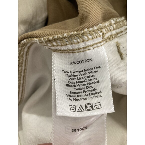 Vintage Eddie Bauer Cargo Shorts Men’s 33 Khaki Tan Bermuda Hiking Outdoor Y2K - Picture 9 of 12